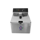 XKD-11L de freidora eléctrica de un solo cilindro de un solo tamiz - Freidora - foodmachtech